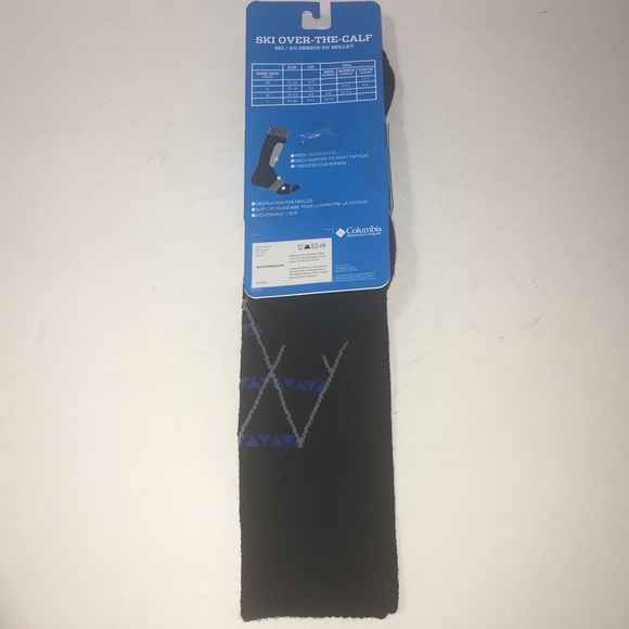 Columbia Ski Over the Calf Sock Thermolite Medium - Picture 2 of 5